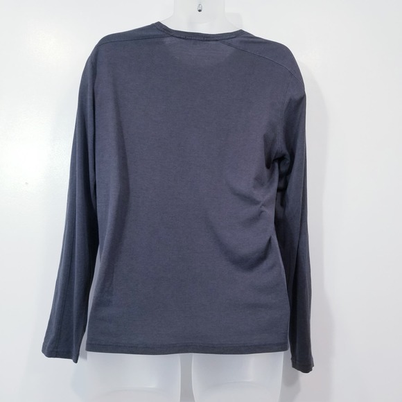 Patrick Assaraf Silk Blend Long Sleeve Tees - Picture 3 of 12